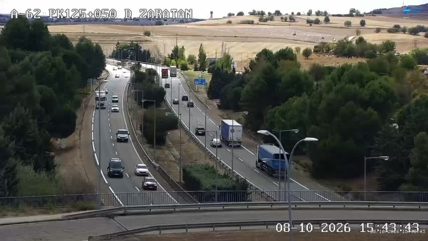 Cámara de tráfico en la A-62, km 125.05