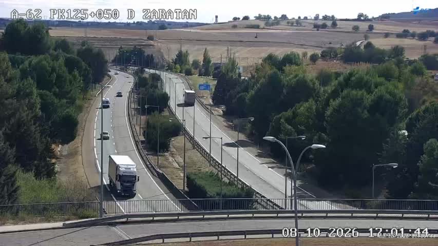 Cámara de tráfico en la A-62, km 125.05