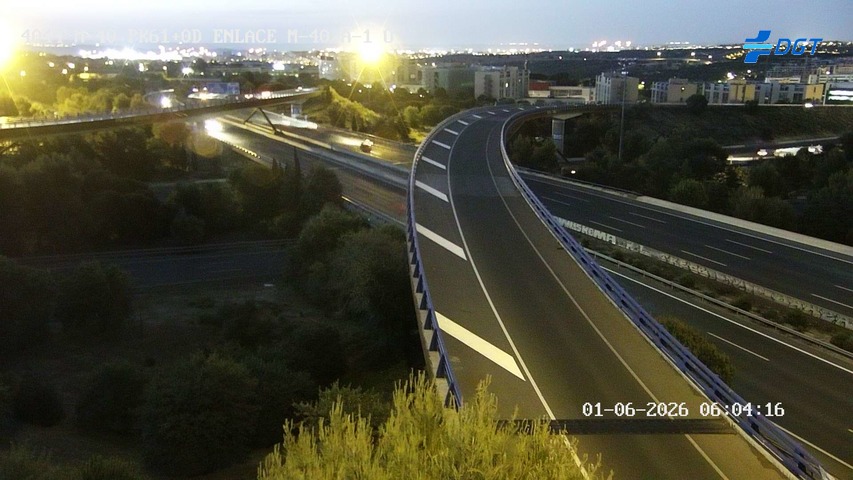 Madrid — M-40 km 61