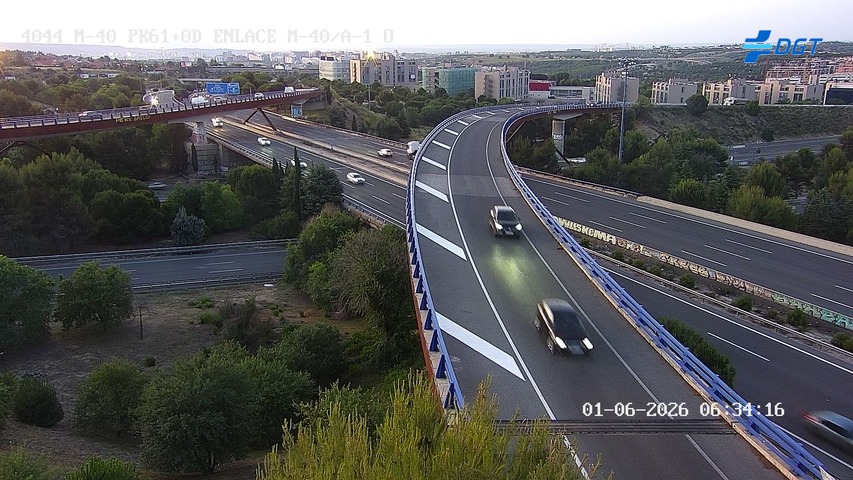 Madrid — M-40 km 61