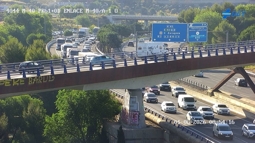 Madrid — M-40 km 61