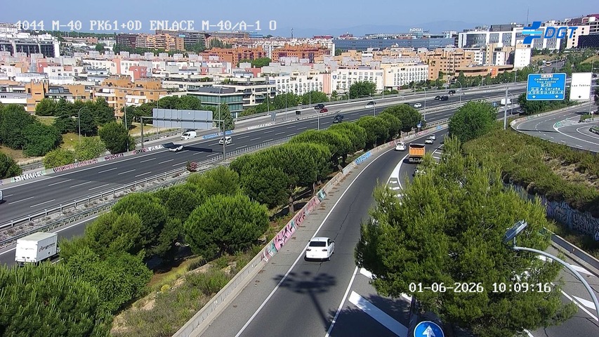 Madrid — M-40 km 61
