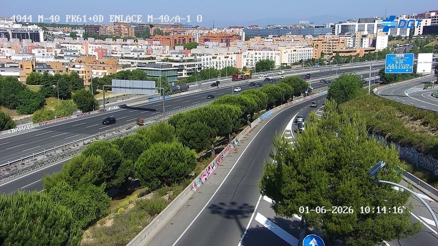 Madrid — M-40 km 61