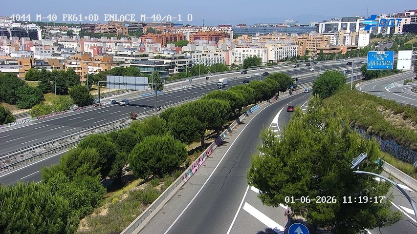 Madrid — M-40 km 61