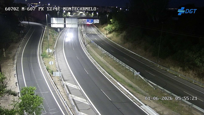 Madrid — M-607 km 12
