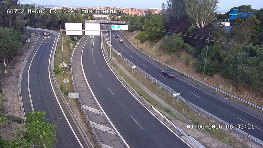 Madrid — M-607 km 12
