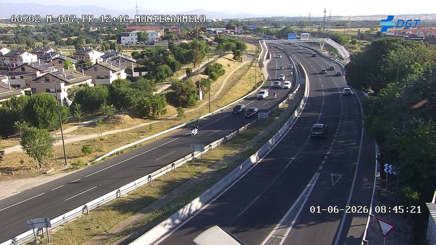 Madrid — M-607 km 12
