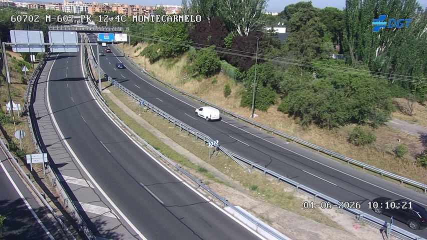 Madrid — M-607 km 12