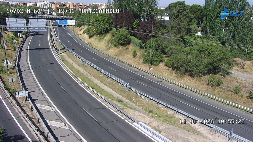 Madrid — M-607 km 12