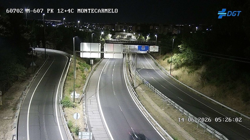 Madrid — M-607 km 12