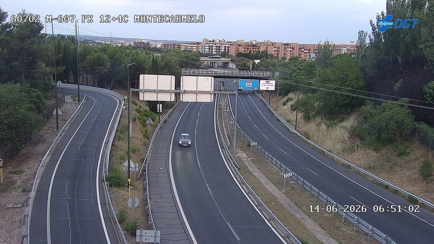 Madrid — M-607 km 12