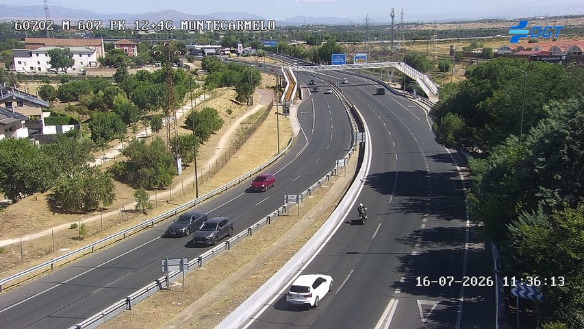 Madrid — M-607 km 12