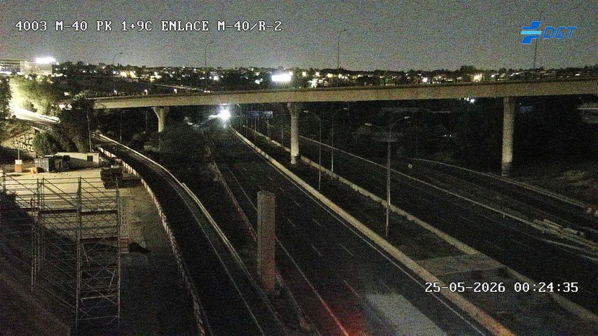 Madrid — M-40 km 2