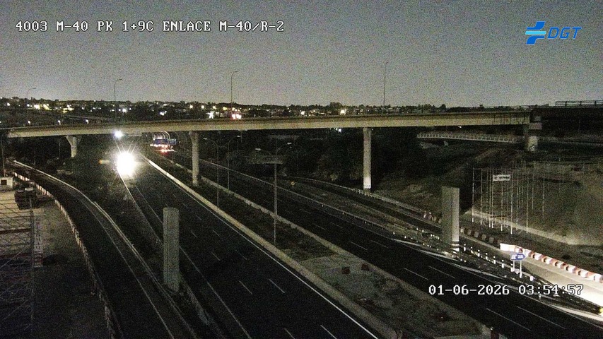 Madrid — M-40 km 2