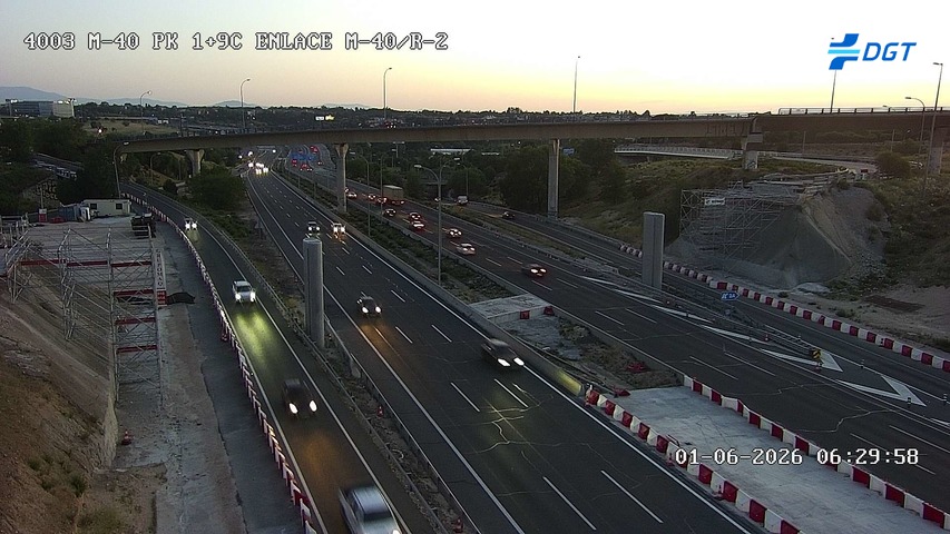 Madrid — M-40 km 2