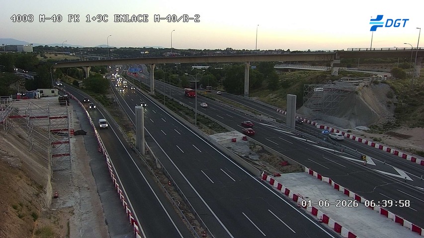 Madrid — M-40 km 2