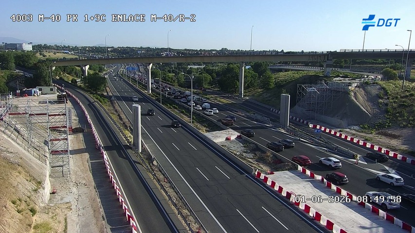 Madrid — M-40 km 2