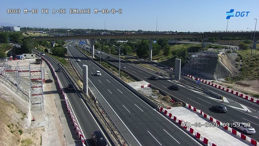 Madrid — M-40 km 2