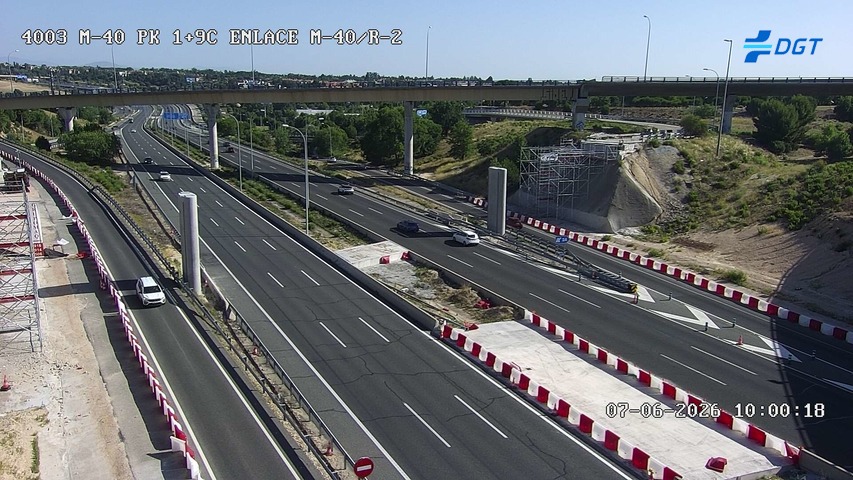 Madrid — M-40 km 2