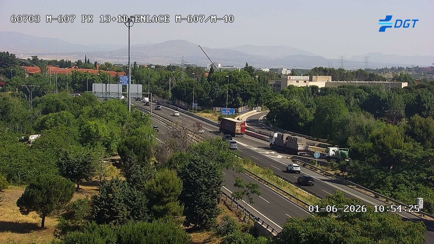 Madrid — M-607 km 13