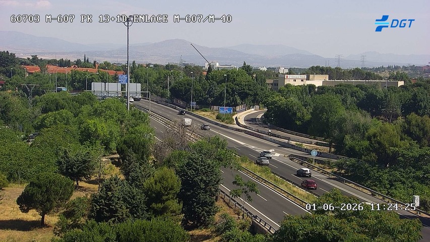 Madrid — M-607 km 13