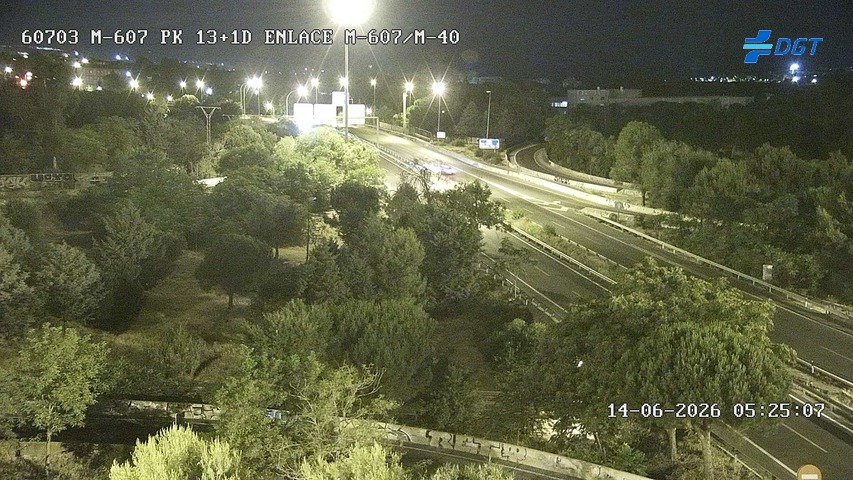 Madrid — M-607 km 13