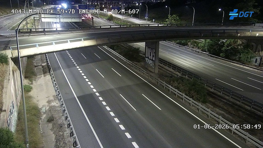 Madrid — M-40 km 60