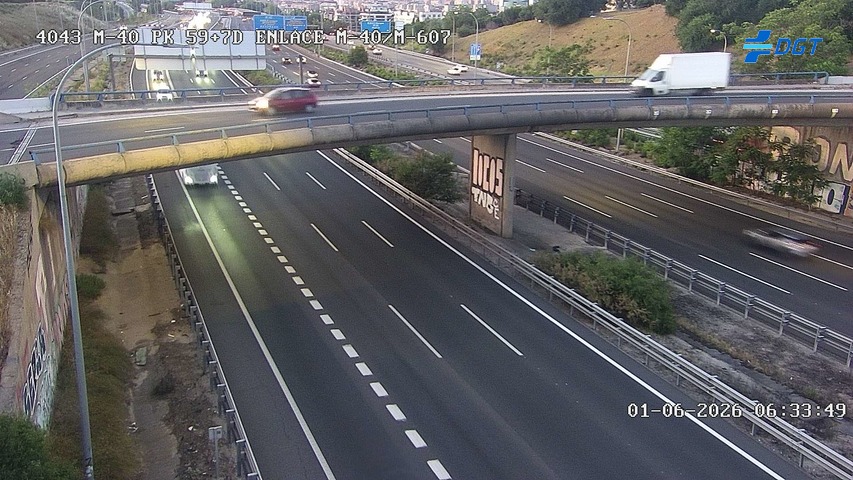 Madrid — M-40 km 60