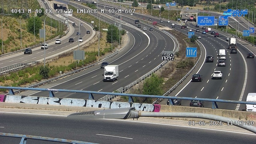 Madrid — M-40 km 60