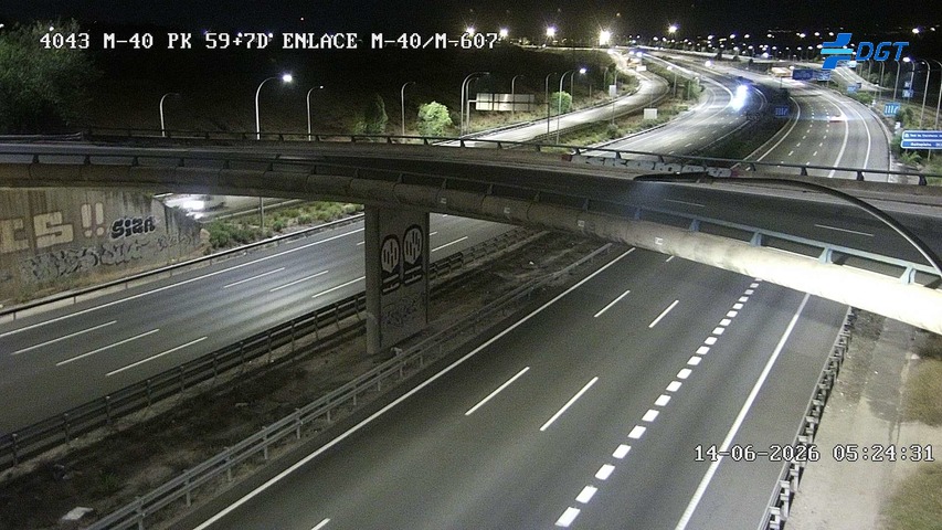 Madrid — M-40 km 60