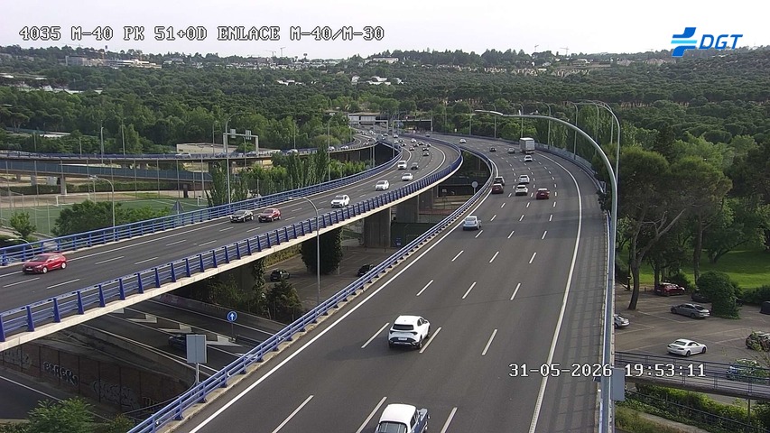 Madrid — M-40 km 51