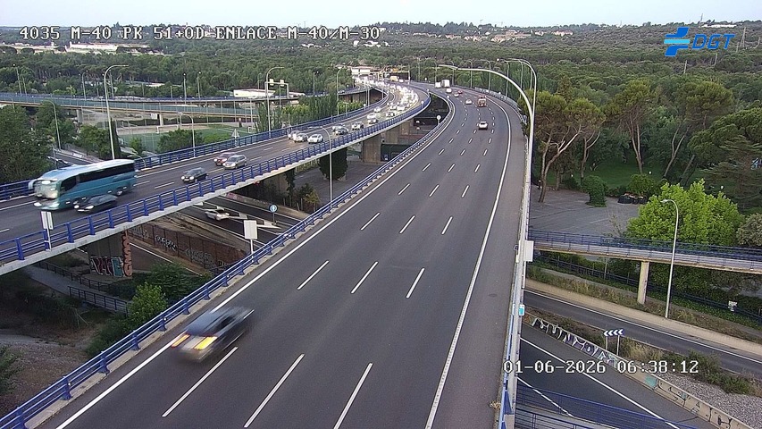 Madrid — M-40 km 51