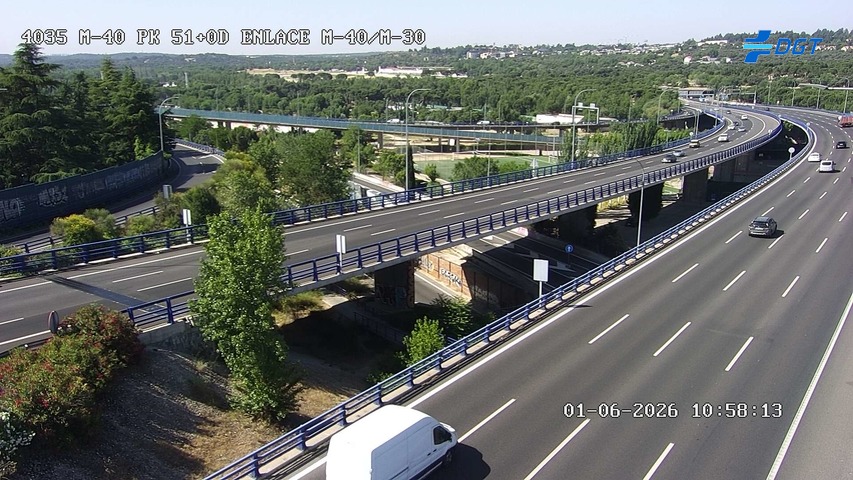 Madrid — M-40 km 51