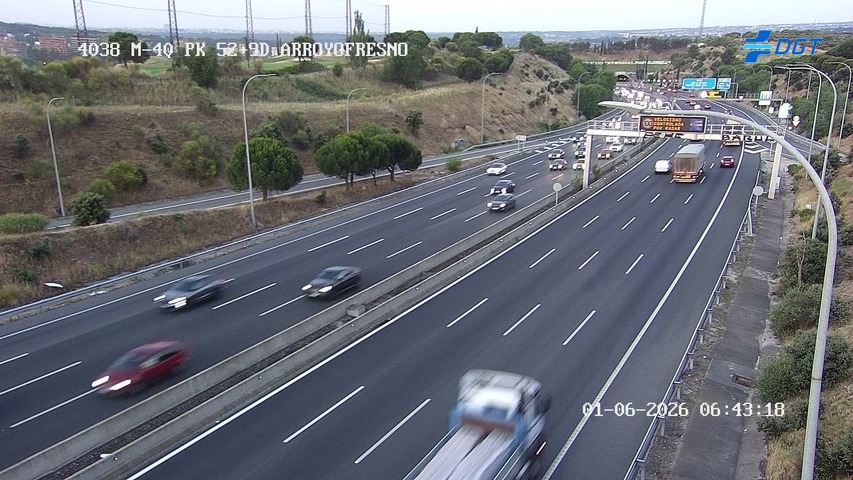 Madrid — M-40 km 53