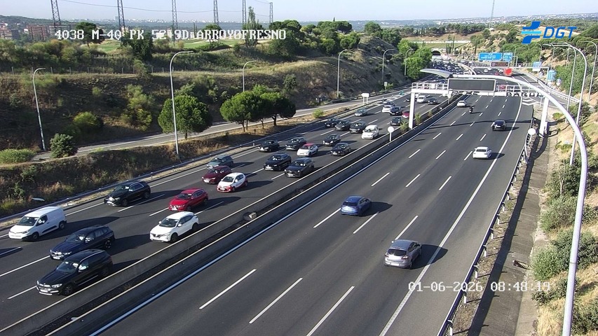 Madrid — M-40 km 53