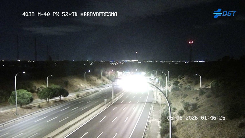 Madrid — M-40 km 53