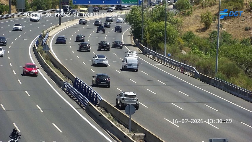 Madrid — M-40 km 53