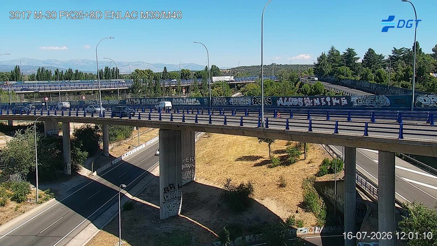 Madrid — M-40 km 26