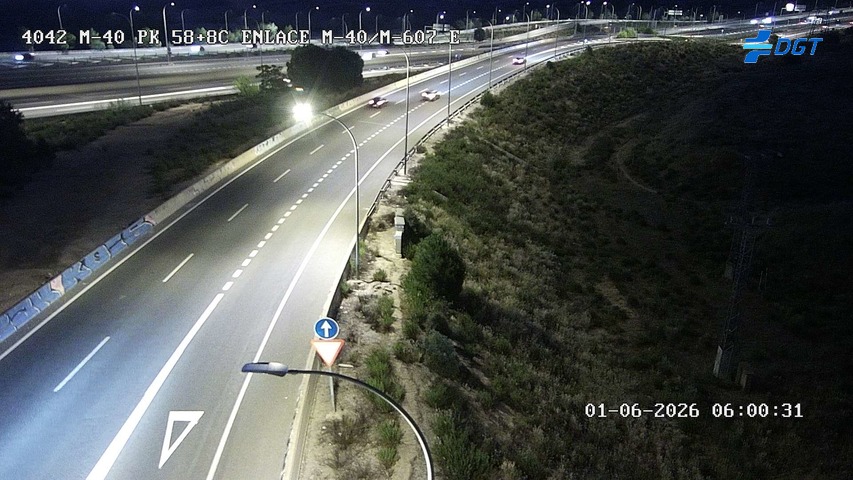 Madrid — M-40 km 59