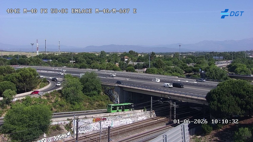 Madrid — M-40 km 59