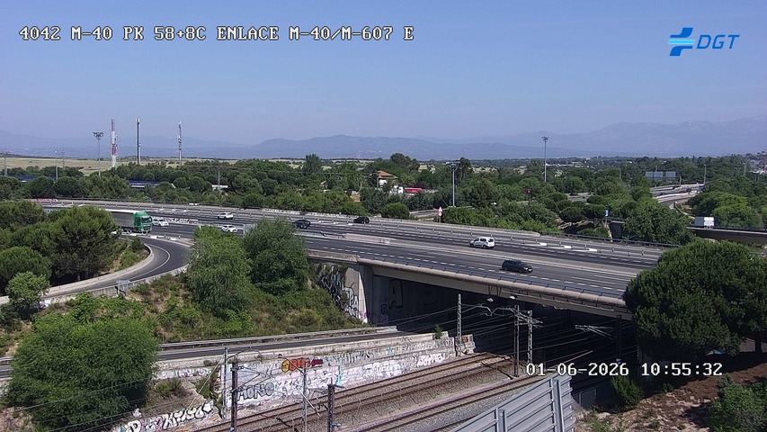 Madrid — M-40 km 59
