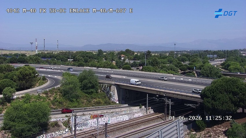 Madrid — M-40 km 59