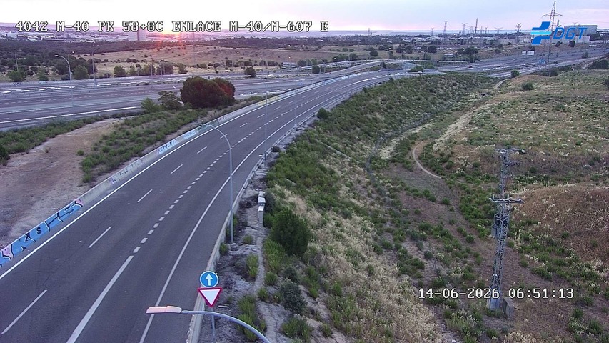 Madrid — M-40 km 59