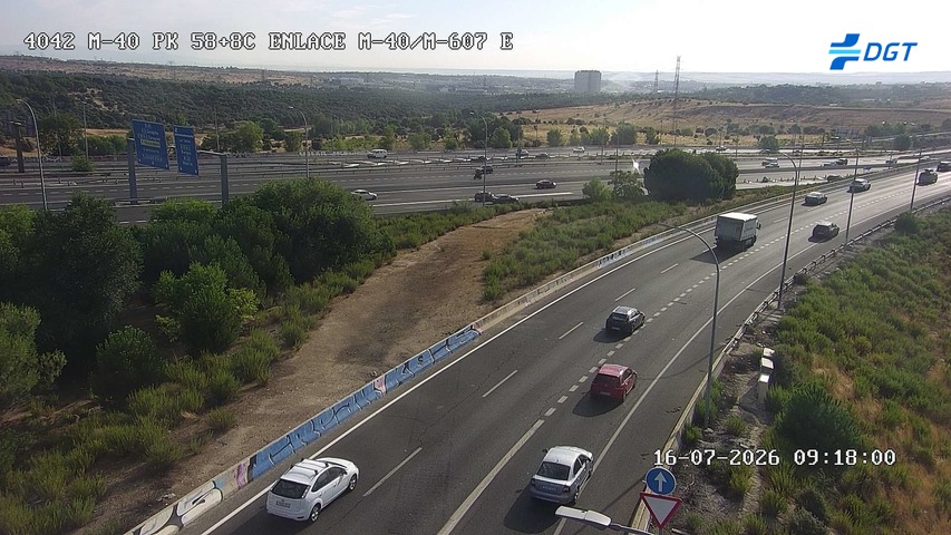 Madrid — M-40 km 59
