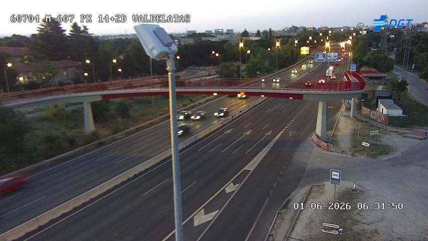 Madrid — M-607 km 14