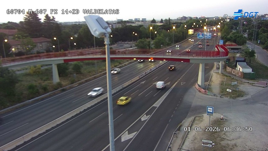 Madrid — M-607 km 14