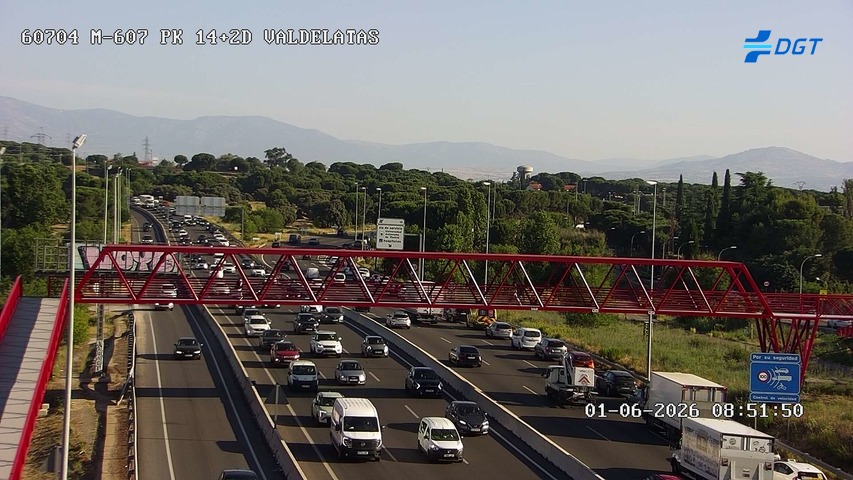 Madrid — M-607 km 14