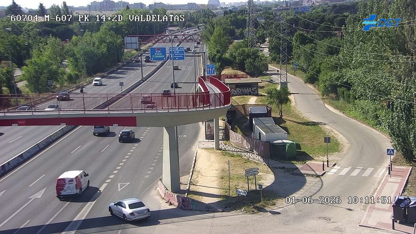 Madrid — M-607 km 14