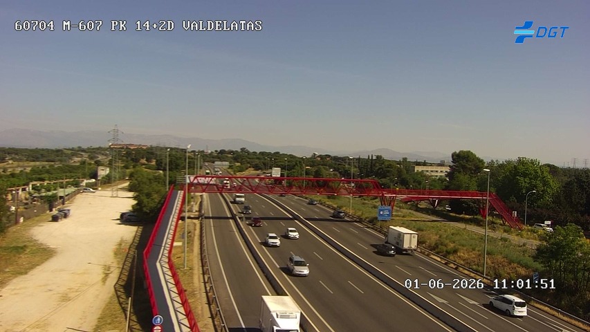 Madrid — M-607 km 14
