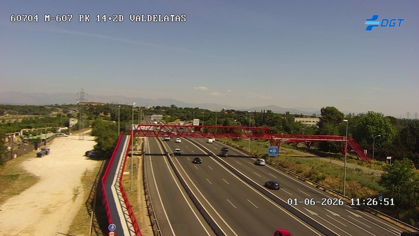 Madrid — M-607 km 14